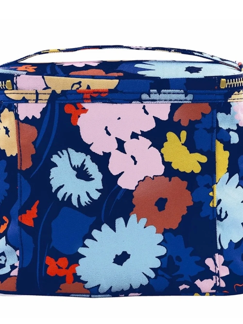 Kate Spade “Swing Flora” Insulated Soft Cooler Lunch Tote with Double Zipper
